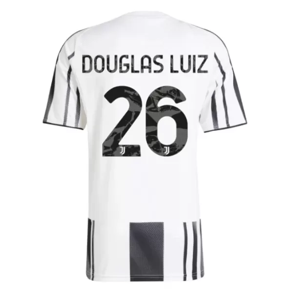 Juventus Douglas Luiz 26 Fotbollströja Hemma 2025/26 Juventus Douglas Luiz 26 Fotbollströja Hemma 2025/26