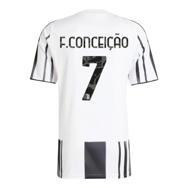 Juventus F. Conceicao 7 Fotbollströja Hemma 2025/26 Juventus F. Conceicao 7 Fotbollströja Hemma 2025/26