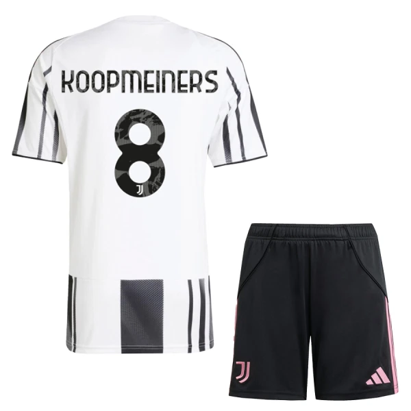 Juventus Koopmeiners 8 Fotbollströja Barn Hemma 2025/26 Juventus Koopmeiners 8 Fotbollströja Barn Hemma 2025/26