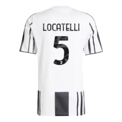 Juventus Locatelli 5 Fotbollströja Hemma 2025/26 Juventus Locatelli 5 Fotbollströja Hemma 2025/26