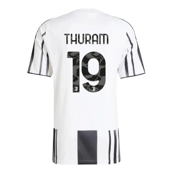 Juventus Thuram 9 Fotbollströja Hemma 2025/26 Juventus Thuram 9 Fotbollströja Hemma 2025/26