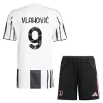 Juventus Vlahovic 9 Fotbollströja Barn Hemma 2025/26