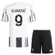 Juventus Vlahovic 9 Fotbollströja Barn Hemma 2025/26 Juventus Vlahovic 9 Fotbollströja Barn Hemma 2025/26