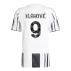 Juventus Vlahovic 9 Fotbollströja Hemma 2025/26 Juventus Vlahovic 9 Fotbollströja Hemma 2025/26