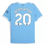 Manchester City Bernardo 20 Fotbollströja Hemma 2025/26