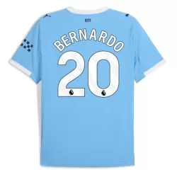 Manchester City Bernardo 20 Fotbollströja Hemma 2025/26 Manchester City Bernardo 20 Fotbollströja Hemma 2025/26