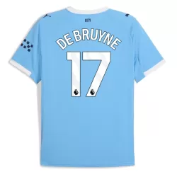 Manchester City De Bruyne 17 Fotbollströja Hemma 2025/26 Manchester City De Bruyne 17 Fotbollströja Hemma 2025/26