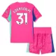 Manchester City Ederson M. 31 Målvakt Fotbollströja Barn 2025/26 Rosa Manchester City Ederson M. 31 Målvakt Fotbollströja Barn 2025/26 Rosa