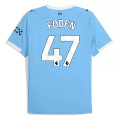Manchester City Foden 47 Fotbollströja Hemma 2025/26 Manchester City Foden 47 Fotbollströja Hemma 2025/26