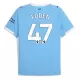 Manchester City Foden 47 Fotbollströja Hemma 2025/26 Manchester City Foden 47 Fotbollströja Hemma 2025/26