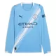 Manchester City Fotbollströja Hemma 2025/26 Långärmad Manchester City Fotbollströja Hemma 2025/26 Långärmad