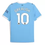 Manchester City Grealish 10 Fotbollströja Hemma 2025/26