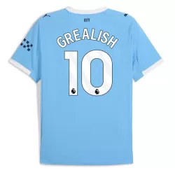Manchester City Grealish 10 Fotbollströja Hemma 2025/26 Manchester City Grealish 10 Fotbollströja Hemma 2025/26