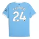 Manchester City Gvardiol 24 Fotbollströja Hemma 2025/26 Manchester City Gvardiol 24 Fotbollströja Hemma 2025/26