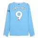 Manchester City Haaland 9 Fotbollströja Hemma 2025/26 Långärmad Manchester City Haaland 9 Fotbollströja Hemma 2025/26 Långärmad
