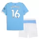 Manchester City Rodrigo 16 Fotbollströja Barn Hemma 2025/26 Manchester City Rodrigo 16 Fotbollströja Barn Hemma 2025/26