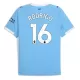 Manchester City Rodrigo 16 Fotbollströja Hemma 2025/26 Manchester City Rodrigo 16 Fotbollströja Hemma 2025/26
