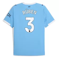 Manchester City Rúben 3 Fotbollströja Hemma 2025/26 Manchester City Rúben 3 Fotbollströja Hemma 2025/26