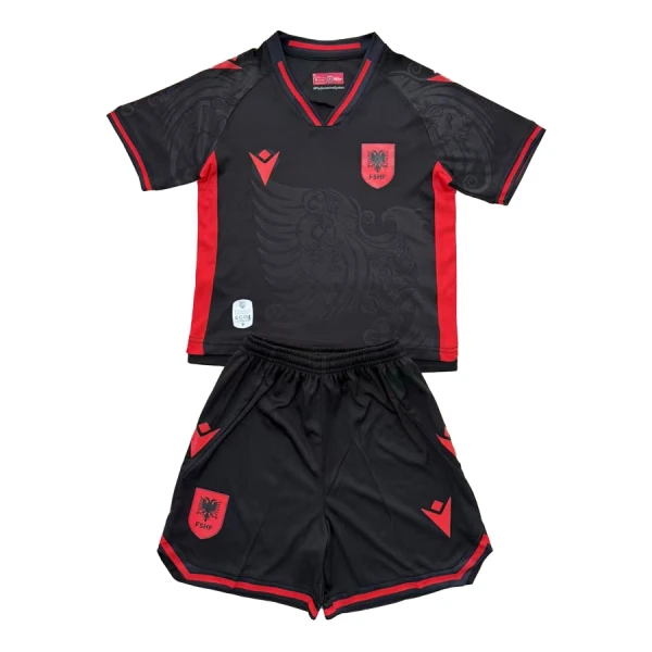 Albanien Fotbollströja Barn Tredje 2025/26 Albanien Fotbollströja Barn Tredje 2025/26