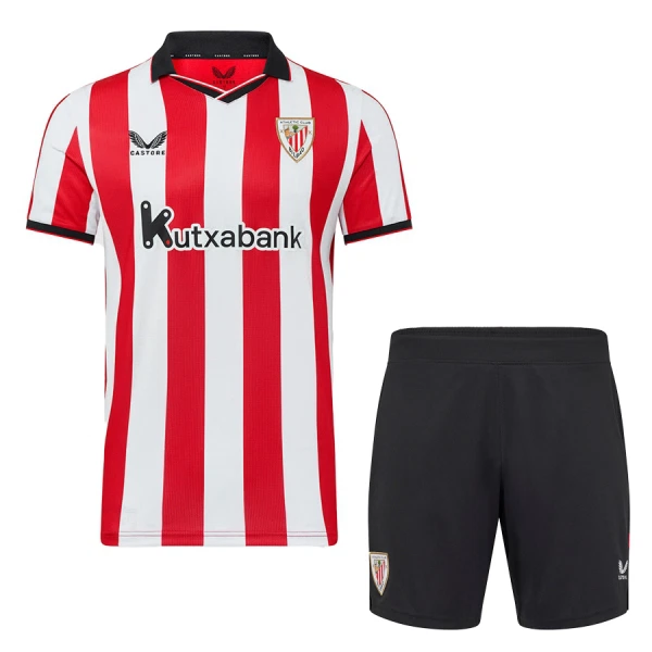 Athletic Bilbao Fotbollströja Barn Hemma 2025/26 Athletic Bilbao Fotbollströja Barn Hemma 2025/26