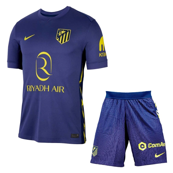 Atlético Madrid Fotbollströja Barn Borta 2025/26 Atlético Madrid Fotbollströja Barn Borta 2025/26