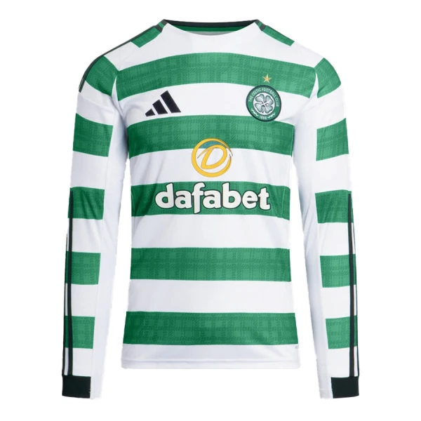 Celtic Fotbollströja Hemma 2025/26 Långärmad Celtic Fotbollströja Hemma 2025/26 Långärmad