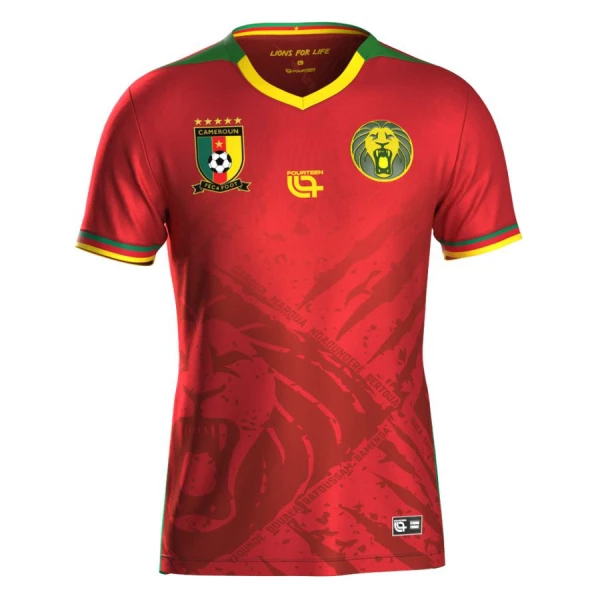 Kamerun Fotbollströja Barn Borta 2025