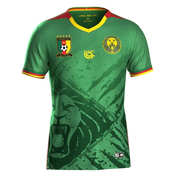 Kamerun Fotbollströja Barn Hemma 2025