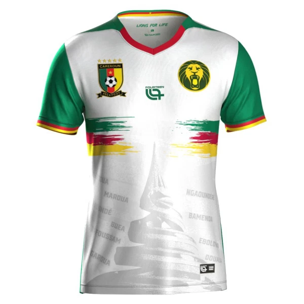 Kamerun Fotbollströja Barn Tredje 2025