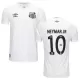 Santos FC Neymar JR 10 Fotbollströja Hemma 2025/26 Santos FC Neymar JR 10 Fotbollströja Hemma 2025/26