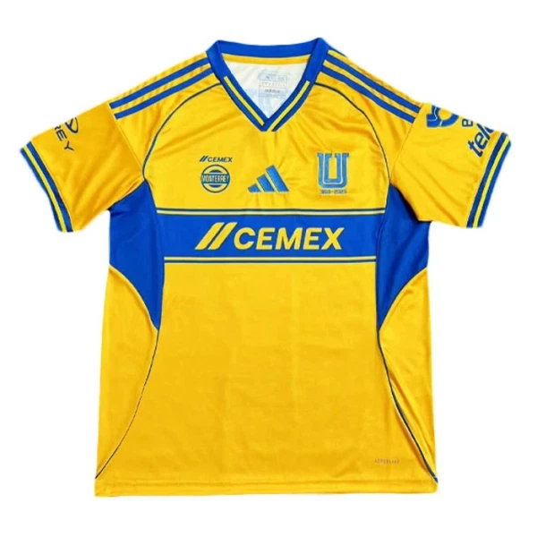 Tigres UANL Fotbollströja Hemma 2025/26 Tigres UANL Fotbollströja Hemma 2025/26