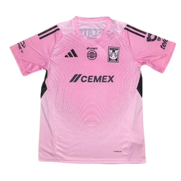 Tigres UANL Målvakt Fotbollströja 2025/26 Rosa Tigres UANL Målvakt Fotbollströja 2025/26 Rosa