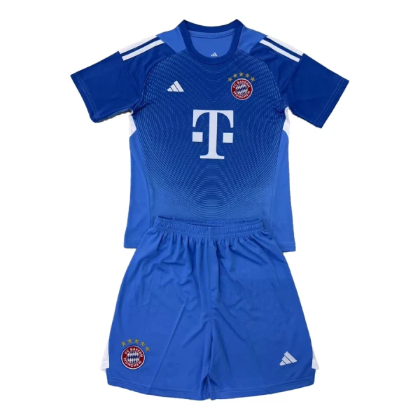 FC Bayern München Målvakt Fotbollströja Barn 2025/26 Blå FC Bayern München Målvakt Fotbollströja Barn 2025/26 Blå