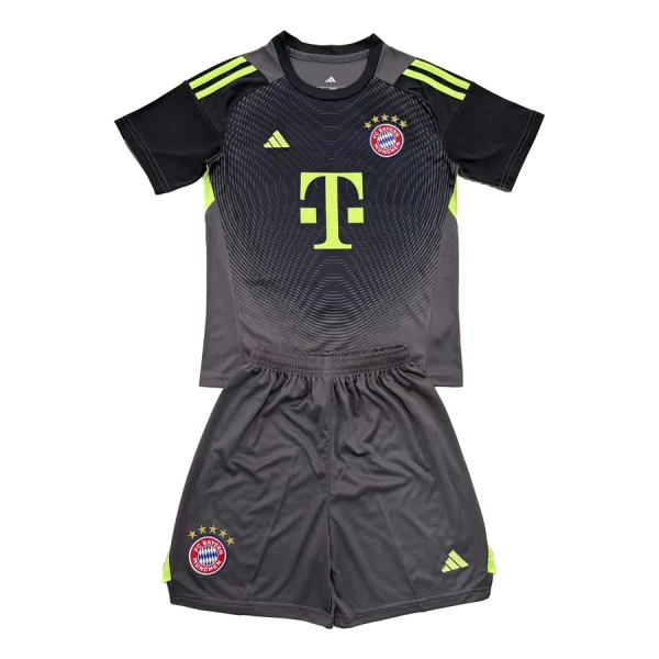 FC Bayern München Målvakt Fotbollströja Barn 2025/26 Svart FC Bayern München Målvakt Fotbollströja Barn 2025/26 Svart