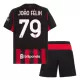 AC Milan João Félix 79 Fotbollströja Barn Hemma 2025/26 AC Milan João Félix 79 Fotbollströja Barn Hemma 2025/26