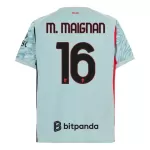 AC Milan M. Maignan 16 Målvakt Fotbollströja 2025/26 Blå
