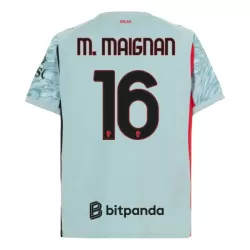 AC Milan M. Maignan 16 Målvakt Fotbollströja 2025/26 Blå AC Milan M. Maignan 16 Målvakt Fotbollströja 2025/26 Blå