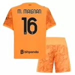 AC Milan M. Maignan 16 Målvakt Fotbollströja Barn 2025/26 Orange