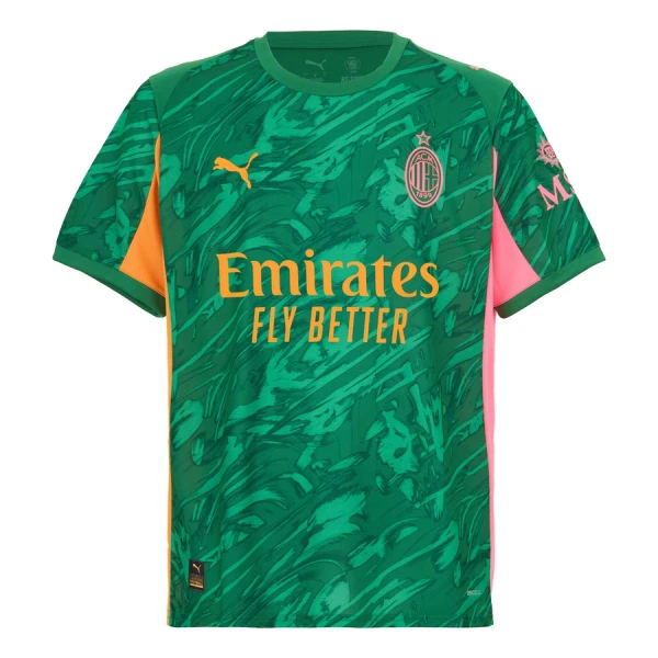 AC Milan Målvakt Fotbollströja 2025/26 Grön