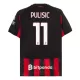 AC Milan Pulisic 11 Fotbollströja Hemma 2025/26 AC Milan Pulisic 11 Fotbollströja Hemma 2025/26