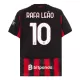 AC Milan Rafael Leao 10 Fotbollströja Hemma 2025/26 AC Milan Rafael Leao 10 Fotbollströja Hemma 2025/26