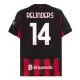AC Milan Reijnders 14 Fotbollströja Hemma 2025/26 AC Milan Reijnders 14 Fotbollströja Hemma 2025/26