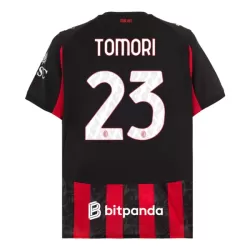AC Milan Tomori 23 Fotbollströja Hemma 2025/26 AC Milan Tomori 23 Fotbollströja Hemma 2025/26