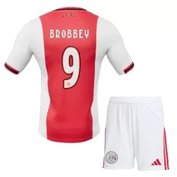 Ajax Amsterdam Brobbey 9 Fotbollströja Barn Hemma 2025/26 Ajax Amsterdam Brobbey 9 Fotbollströja Barn Hemma 2025/26