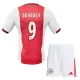 Ajax Amsterdam Brobbey 9 Fotbollströja Barn Hemma 2025/26 Ajax Amsterdam Brobbey 9 Fotbollströja Barn Hemma 2025/26
