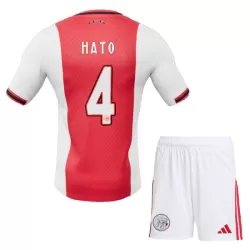 Ajax Amsterdam Hato 4 Fotbollströja Barn Hemma 2025/26 Ajax Amsterdam Hato 4 Fotbollströja Barn Hemma 2025/26