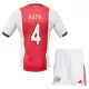 Ajax Amsterdam Hato 4 Fotbollströja Barn Hemma 2025/26 Ajax Amsterdam Hato 4 Fotbollströja Barn Hemma 2025/26