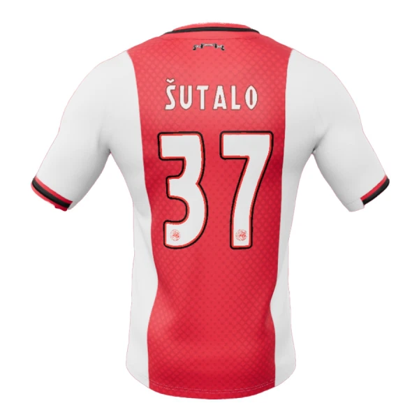 Ajax Amsterdam Sutalo 37 Fotbollströja Hemma 2025/26 Ajax Amsterdam Sutalo 37 Fotbollströja Hemma 2025/26