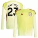 Aston Villa Emiliano Martinez 23 Målvakt Fotbollströja 2025/26 Långärmad Aston Villa Emiliano Martinez 23 Målvakt Fotbollströja 2025/26 Långärmad