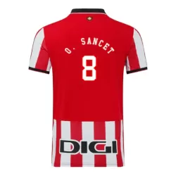 Athletic Bilbao O. Sancet 8 Fotbollströja Hemma 2025/26 Athletic Bilbao O. Sancet 8 Fotbollströja Hemma 2025/26